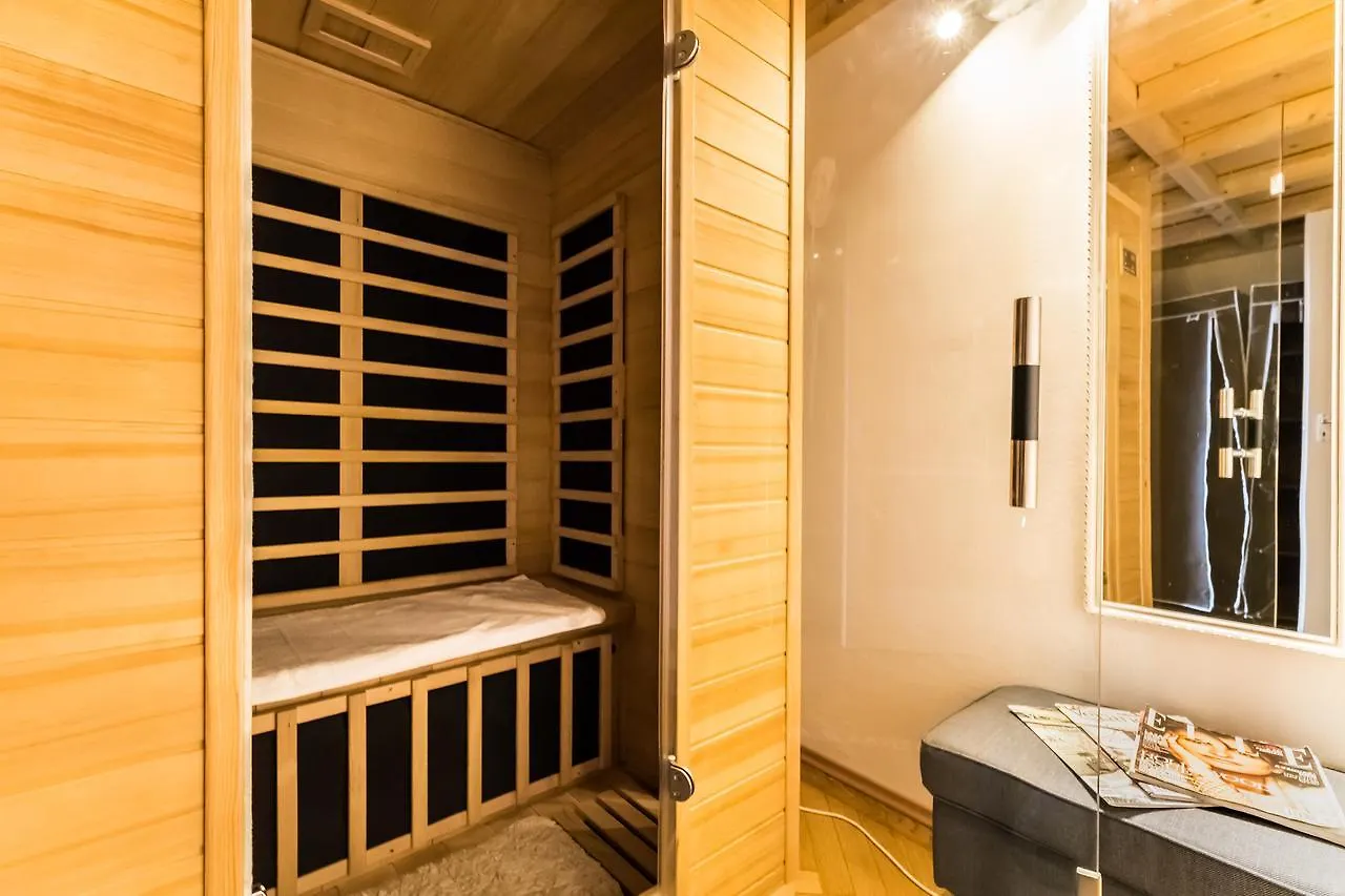 בודפשט Park View Apartment With Sauna, A/C