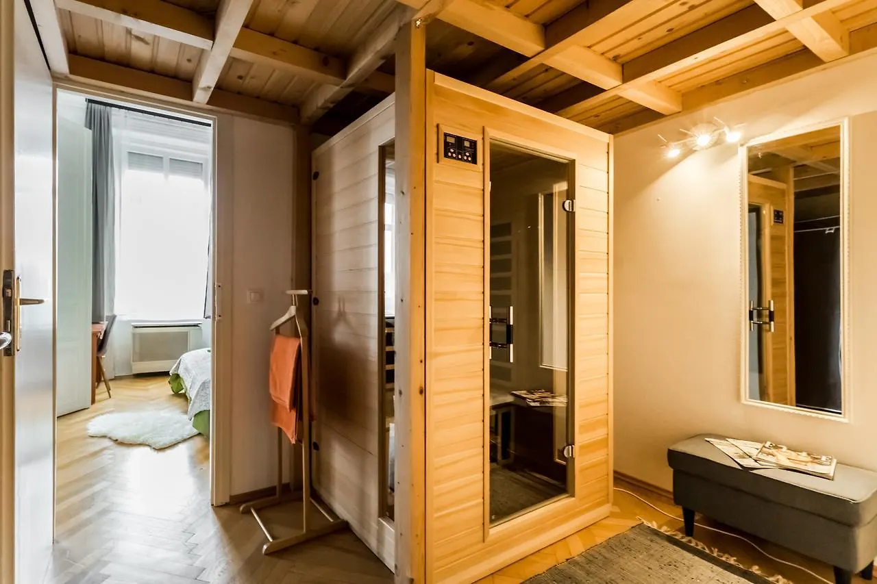 בודפשט Park View Apartment With Sauna, A/C הונגריה